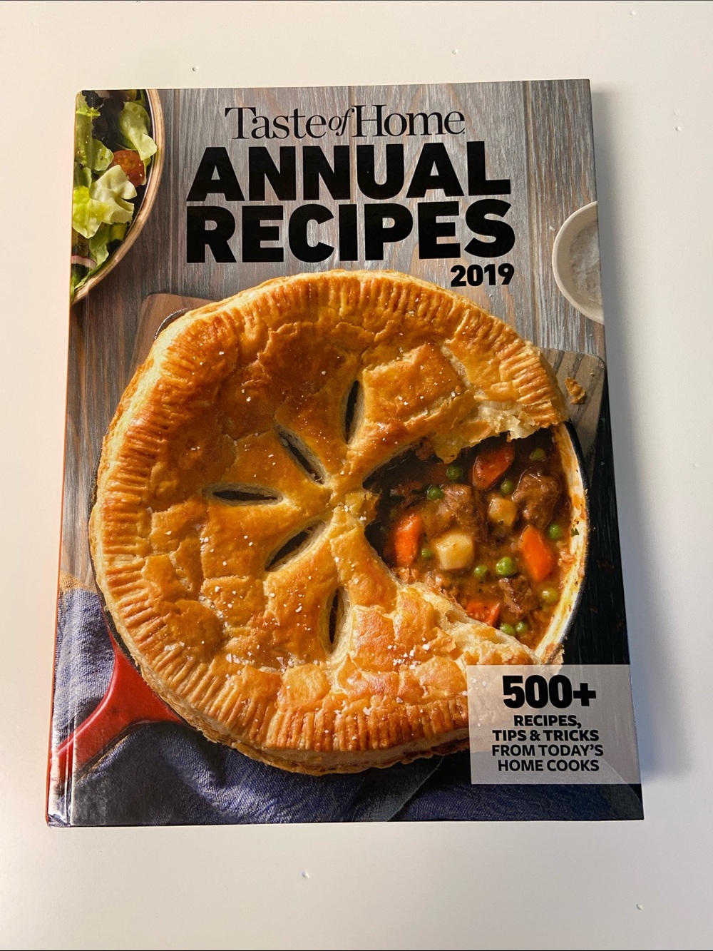 🧑🍳Taste of Home Annual Recipes 2019 Hardcover Cookbook🧑🍳